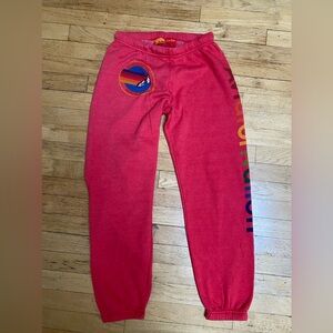 Aviator nation logo sweatpants m